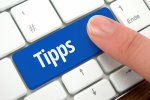 © VRD - Adobe Stock.com Taste mit der Aufschrift Tipps